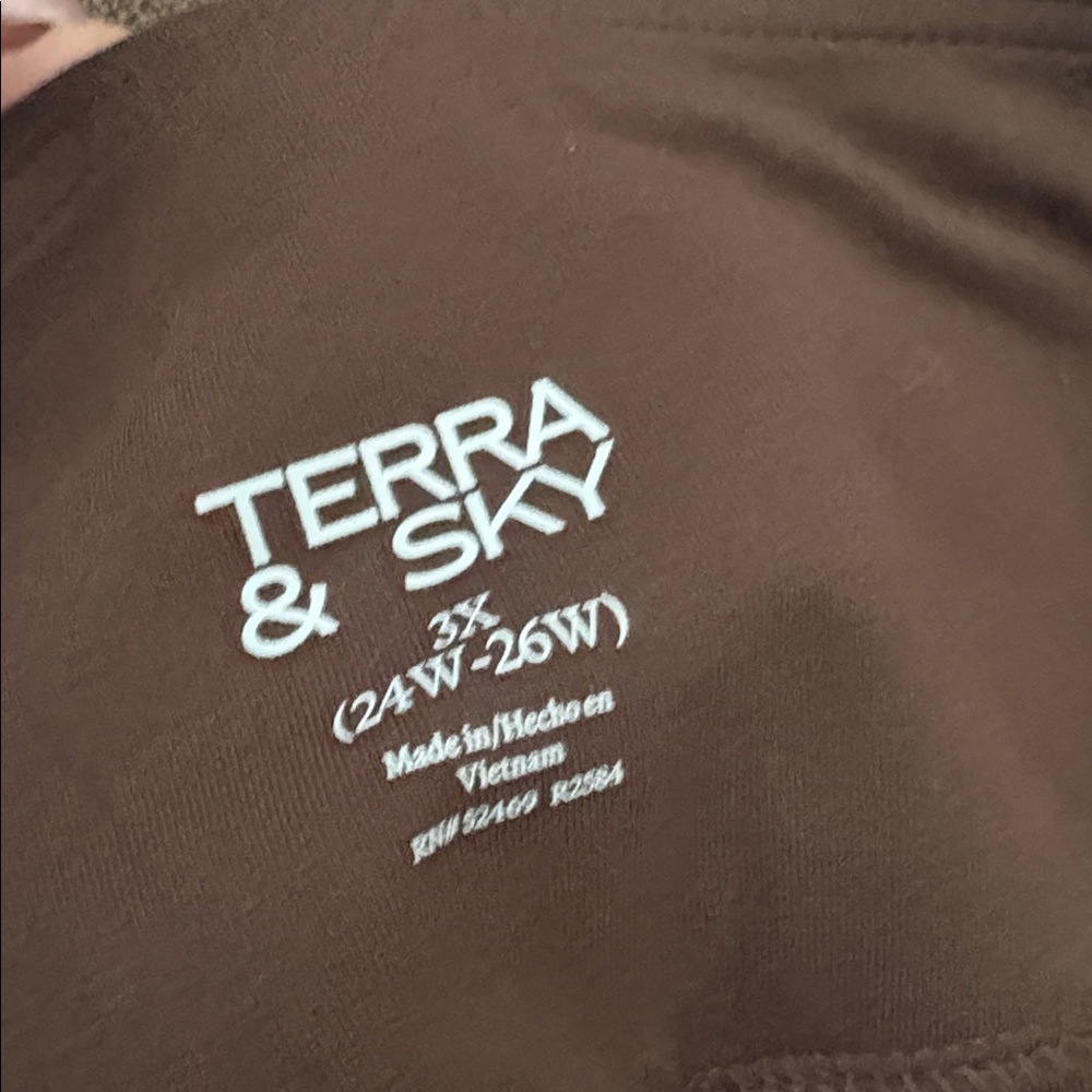 NWT 3X Terra and sky leggings 932 - Picture 5 of 6